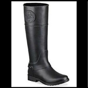 GUESS COUGAR RAINBOOT IN BLACK 11